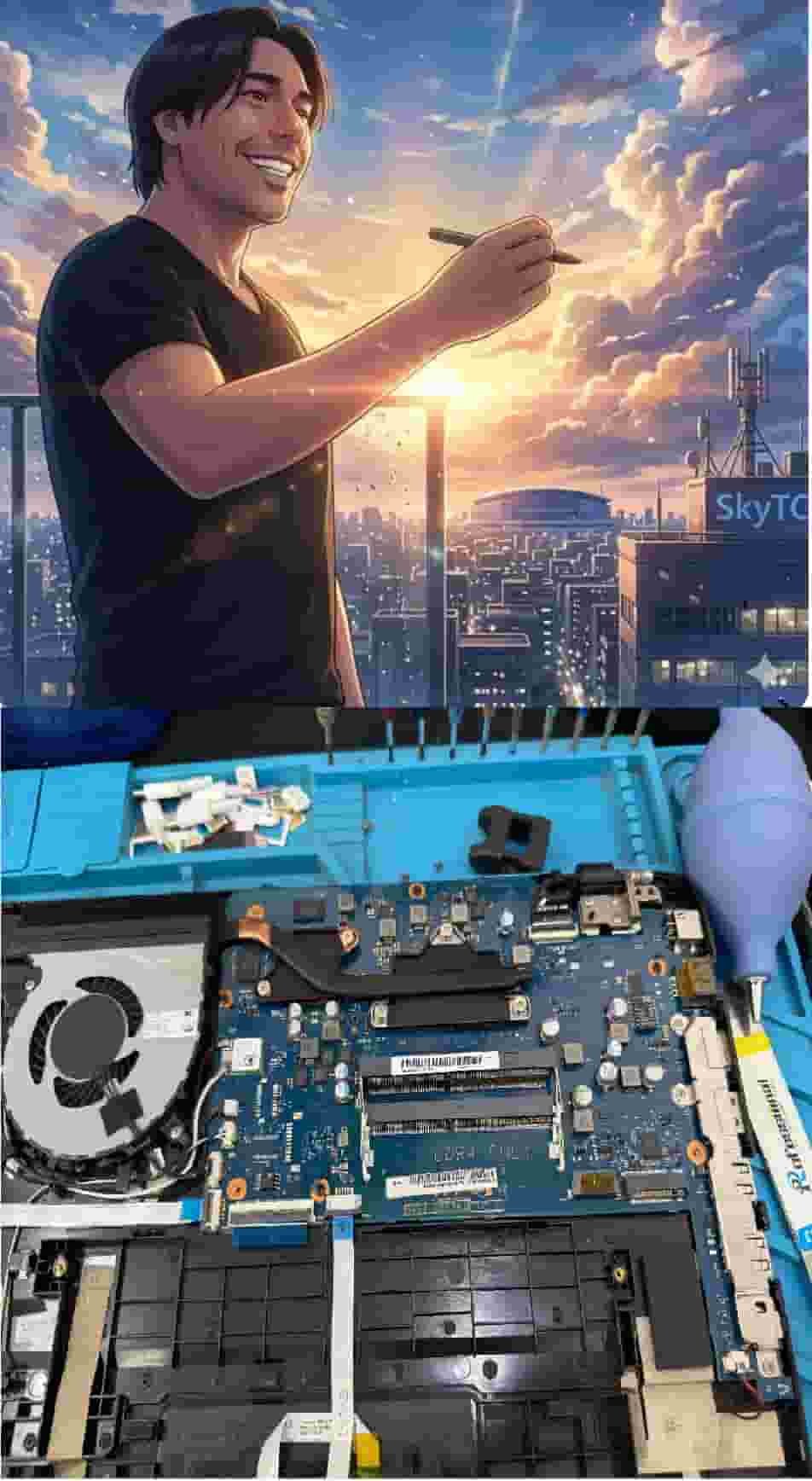 Notebook com leitor digital: segurança ou frescura? 3 SkyTC