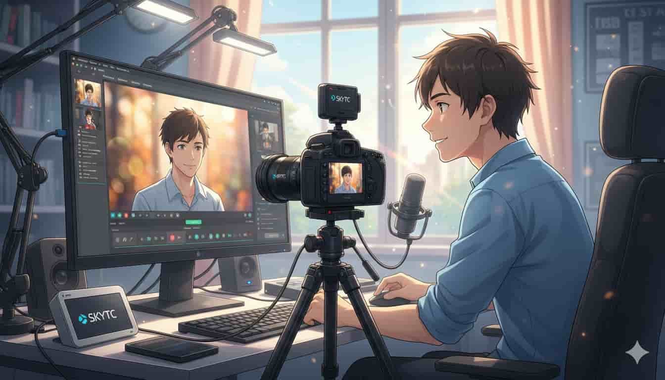 Como transformar sua câmera DSLR em webcam de elite 2 Jovem usando câmera DSLR como webcam de alta qualidade com setup SKYTC.