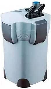Curadoria AquaTC 1 Filtro canister Sunsun HW-402A branco e preto para aquário de kinguio.